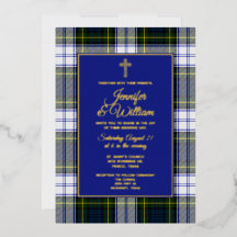 Casamento de Xadrez de Gordon Dress Tartan