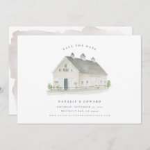 casamento do celeiro de aquarelas rústicas salvar 