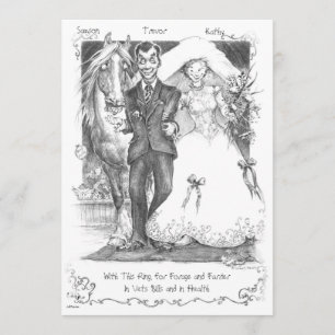 Casamento do convite de JudeToo LB31