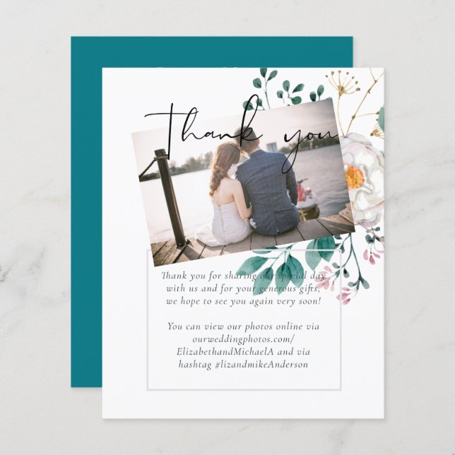 Casamento do Jardim do Barão com Primavera Wildflo (Frente/Verso)