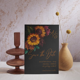 Casamento do Monograma Laranja Queimado Preto Salv