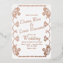 Casamento do Papel Picado Folk Mexicano Pressionad