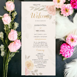 Casamento do Programa Boho Rustic Blooming Garden