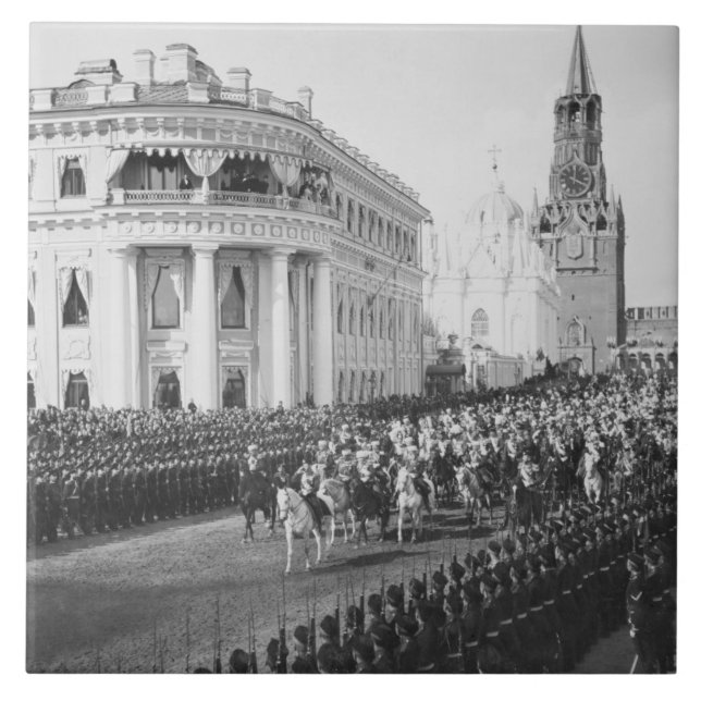 Casamento do Tsar Nicholas (1868-1918) a Alexandra (Frente)