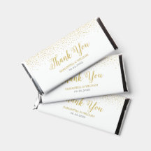 Casamento Dourado de Confetti Moderno Elegante