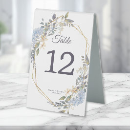 Casamento Dourado de Frame Dusty Blue Florals