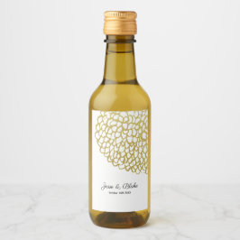 Casamento Dourado de Padrões Petais desenhados à m