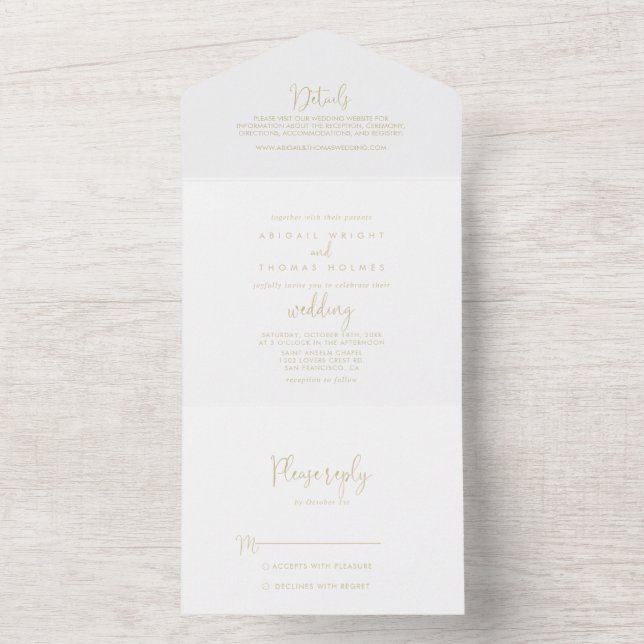 Casamento Dourado de Rico de Amor (Inside)