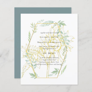 Casamento Dourado de Sage, Greenery Sage