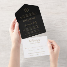 Casamento Dourado e negro tradicional