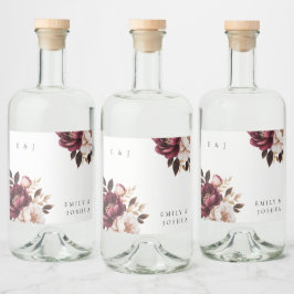 Casamento Dourado Elegante Burgundy