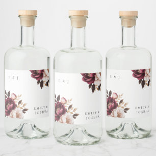 Casamento Dourado Elegante Burgundy