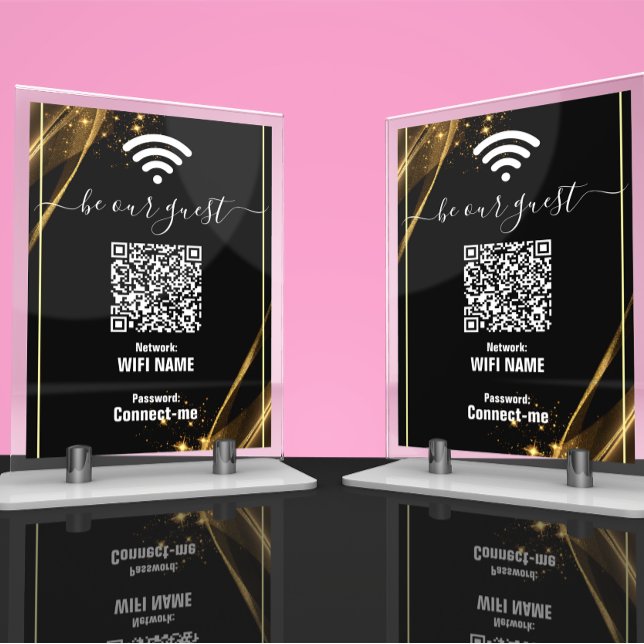 Casamento Dourado elegante | Cartão de Mesa comerc (Criador carregado)