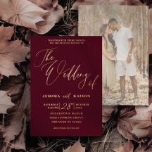 Casamento Dourado Elegante da Caligrafia