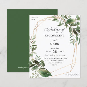 Casamento Dourado entre Eucalyptus e Folhas Orçame