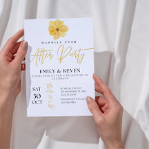 Casamento Elegante Após Convite de festas