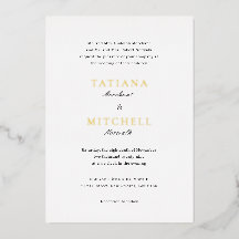 Casamento Elegante Branco e Negro Clássico