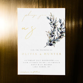 Casamento Elegante com Galho de Oliveira Branco e 