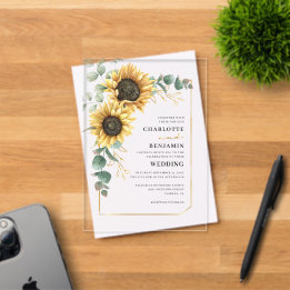 Casamento Elegante com Girassóis Florais