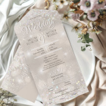 Casamento Elegante de Champagne Glitter Confetti