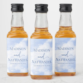 Casamento Elegante de Nuvens Brancas Azuis