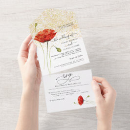 Casamento Elegante de Poppy Minimalista