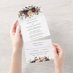 Casamento Elegante Floral Rustic Fall