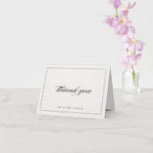 Casamento Elegante Letra Clássica