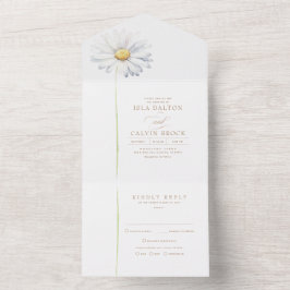 Casamento Elegante Mínimo Elegante de Margarida Br