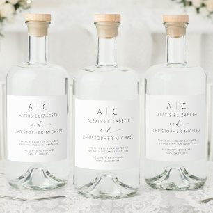 Casamento Elegante Moderno Minimalista