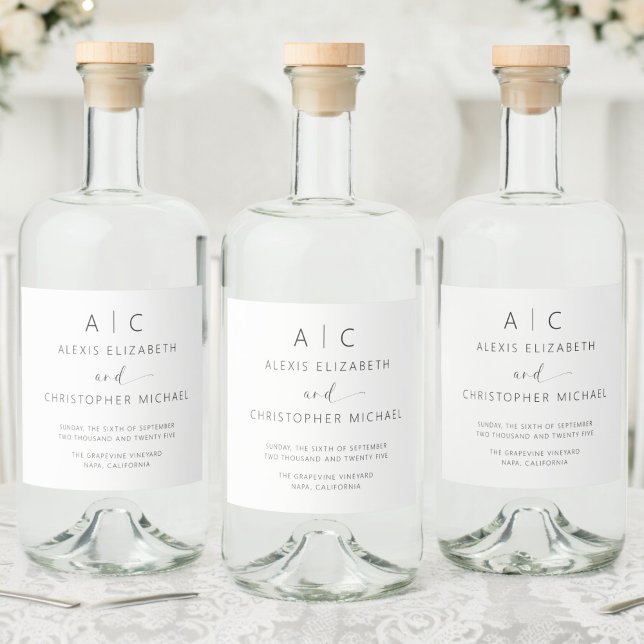 Casamento Elegante Moderno Minimalista (Criador carregado)