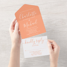 Casamento Elegante Moderno Script Minimalista