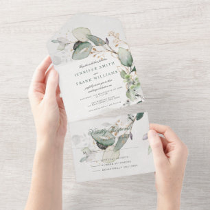 Casamento Elegante Russo Eucalyptus Greenery Elega