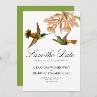 Casamento Elegante Verde Hummingbird Lily