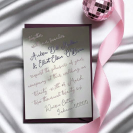 Casamento em Tom de Rosa empoeirado e Roxo com Let