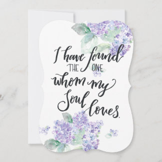 Casamento "Encontrei aquele que a minha alma ama"