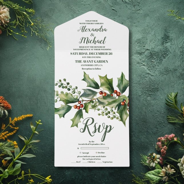 Casamento entre Berries e Pine de Natal (Criador carregado)