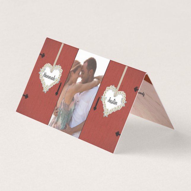 Casamento entre Red Barn e Daisies - Obrigado (Frente)