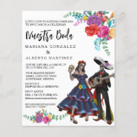 Casamento Espanhol Nossa Boda Dia dos Mortos