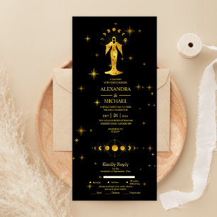 Casamento Estrelas Celestiais Ouro Preto Místico