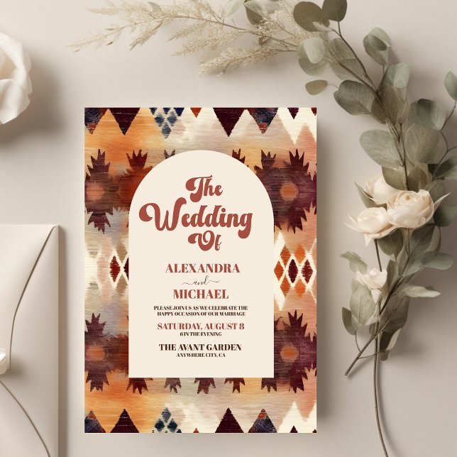 Casamento Étnico Tribal Brown do Aztec Ocidental (Criador carregado)