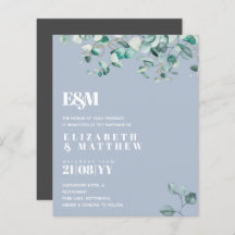 Casamento EUCALYPTUS Azul Dusty