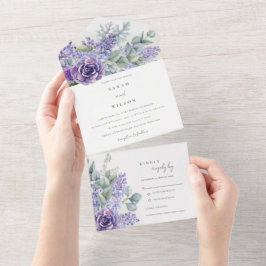 Casamento Eucalyptus Botânico Suculente Lilac