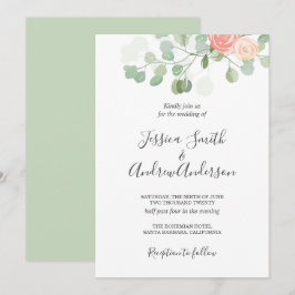 Casamento Eucalyptus Convite Greenery Rustic Boho