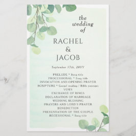 Casamento Eucalyptus Greenery Watercolor