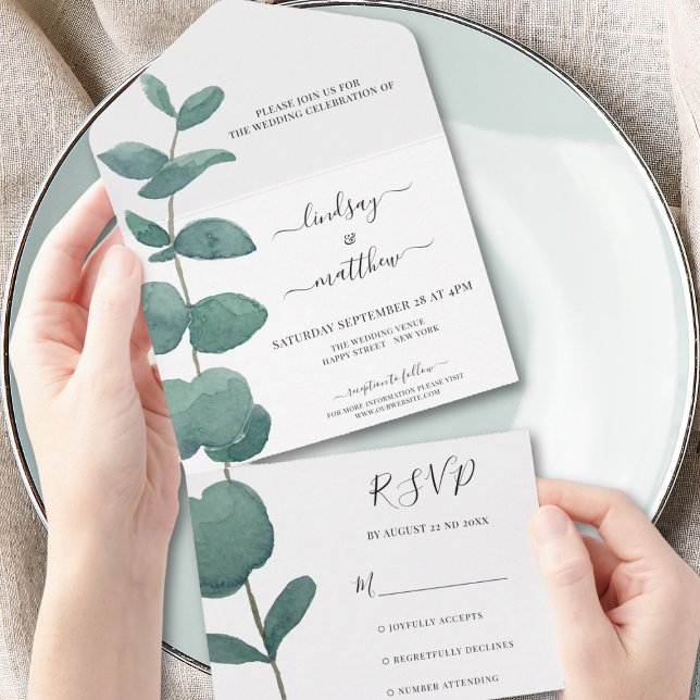 Casamento Eucalyptus mínimo (Criador carregado)