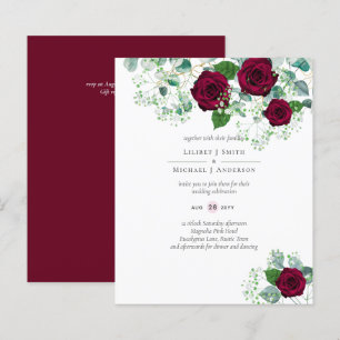 Casamento Eucalyptus, Rosa da Borgonha