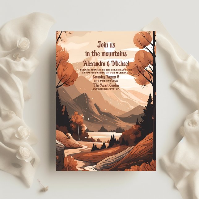 Casamento Evergreen na Floresta Montanha do Orçame (Criador carregado)