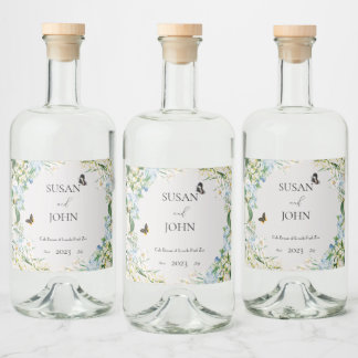 Casamento Floral Branco e Azul