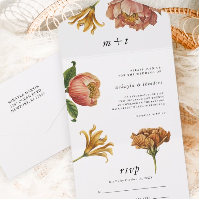Casamento Floral Chic Rustic (Criador carregado)